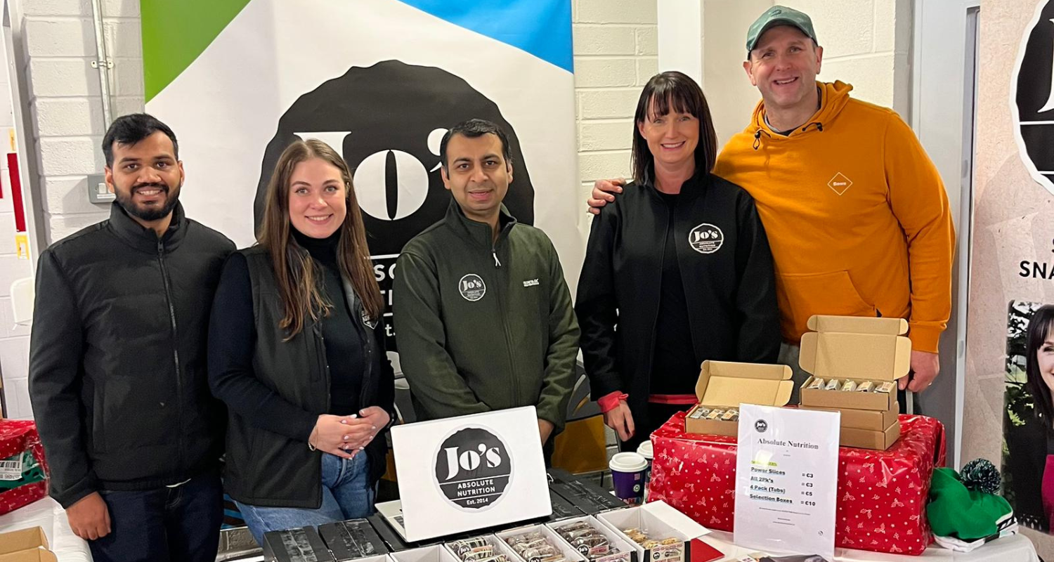 Absolute Nutrition team supporting athletes at HYROX Athlone.